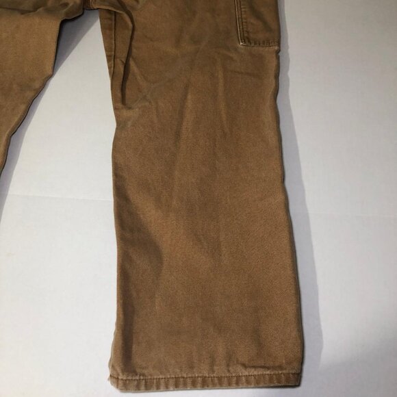 Dickies Brown Carpenter Relaxed Fit Pants Work Wear Size 44x30 - Picture 10 of 13